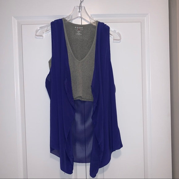 Wilfred Sheer Raw Silk Vest - Picture 8 of 8